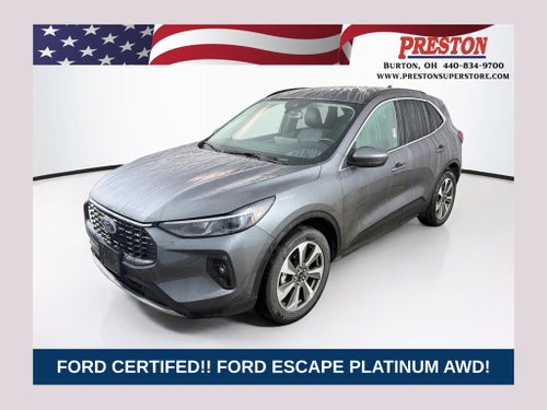 2025 Ford Escape Platinum