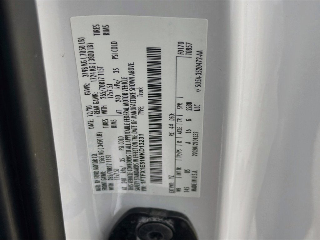 2021 Ford F-150 XLT