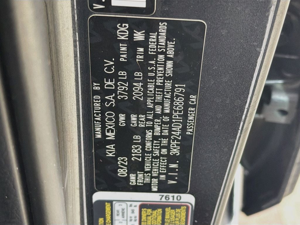 2023 Kia Forte LXS