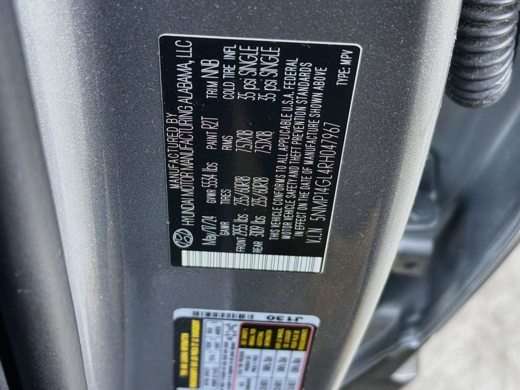 2024 Hyundai Santa Fe SE