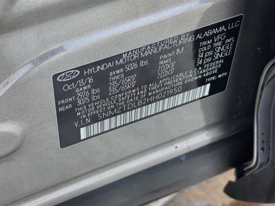 2017 Hyundai Santa Fe Sport 2.4 Base AWD