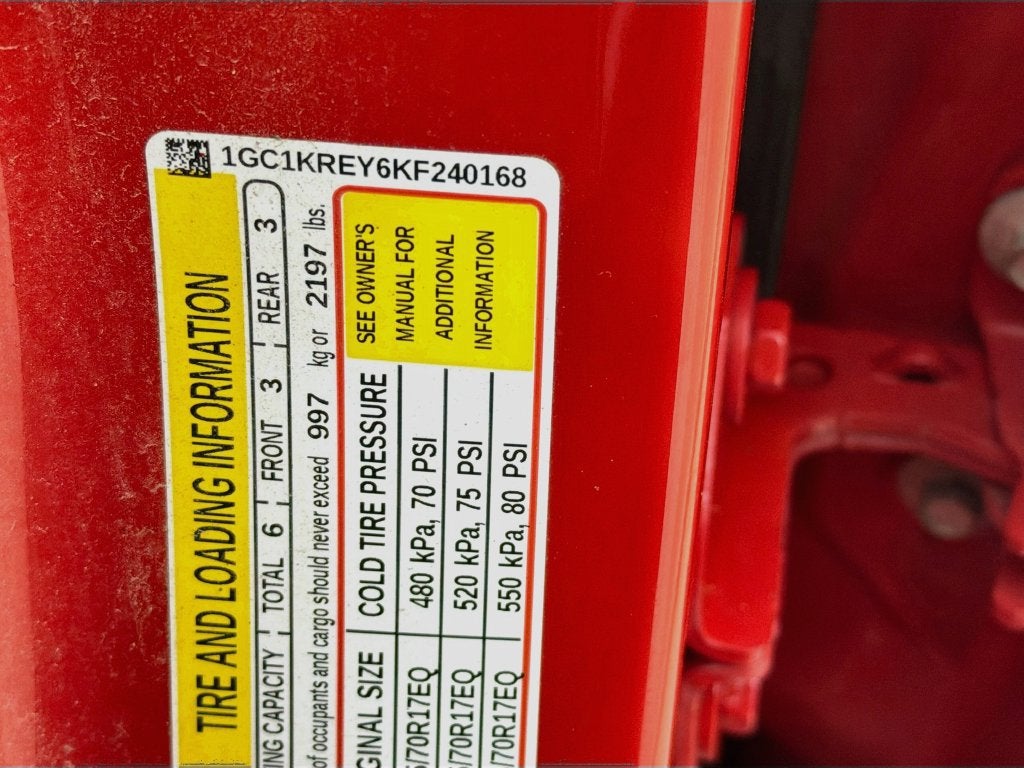 2019 Chevrolet Silverado 2500 HD Work Truck
