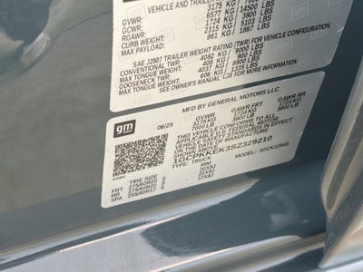 2025 Chevrolet Silverado 1500 LT (2FL)