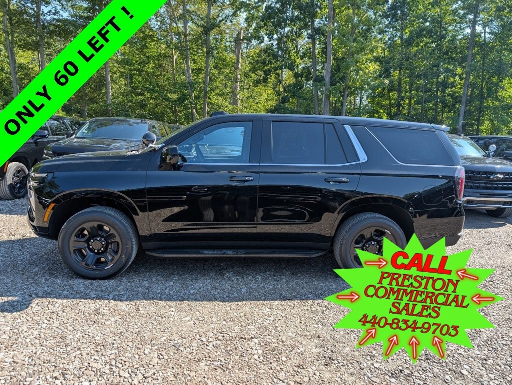 2025 Chevrolet Tahoe Police Package Commercial