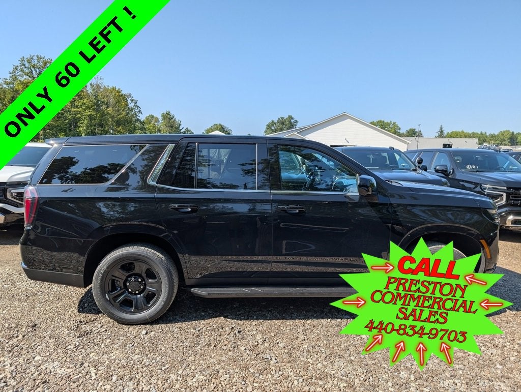 2025 Chevrolet Tahoe Police Package Commercial