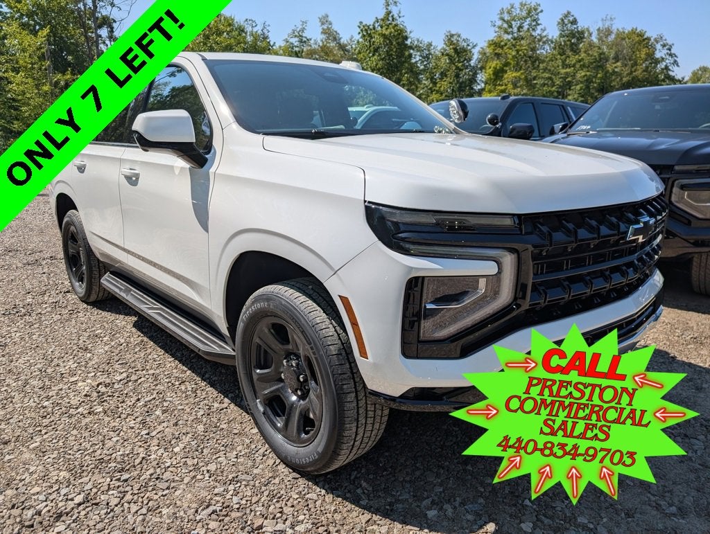 2025 Chevrolet Tahoe Police Package Commercial