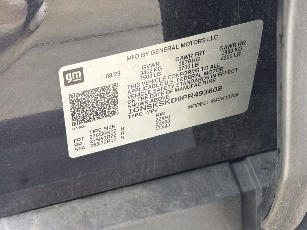 2023 Chevrolet Tahoe Premier