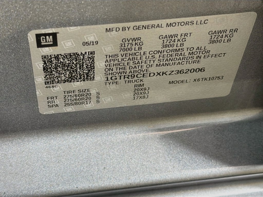 2019 GMC Sierra 1500 Elevation