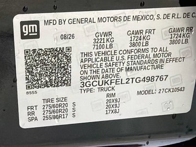 2026 Chevrolet Silverado 1500 LT Trail Boss