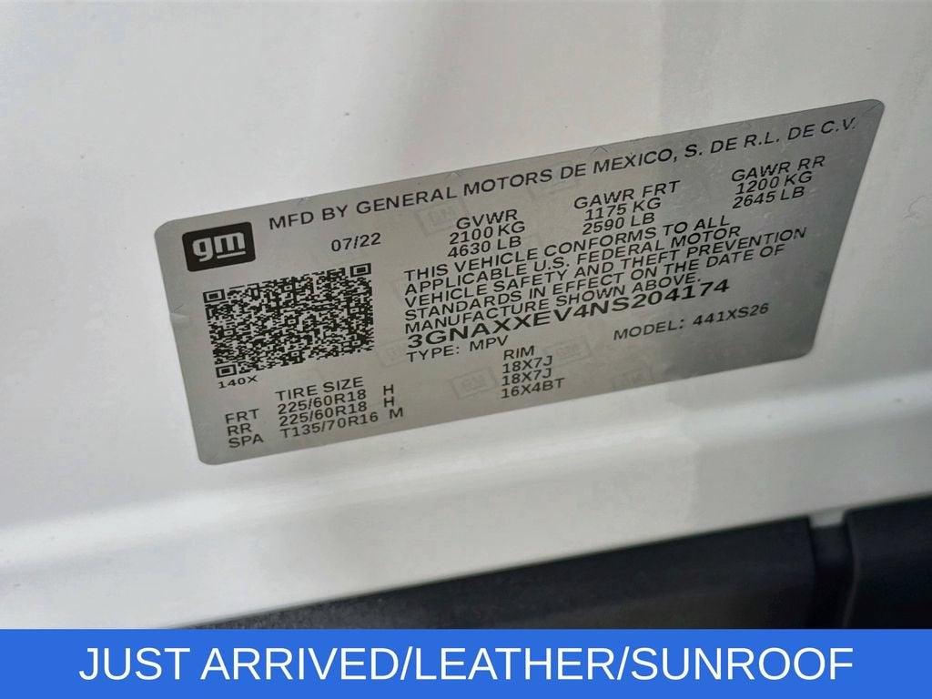2022 Chevrolet Equinox Premier