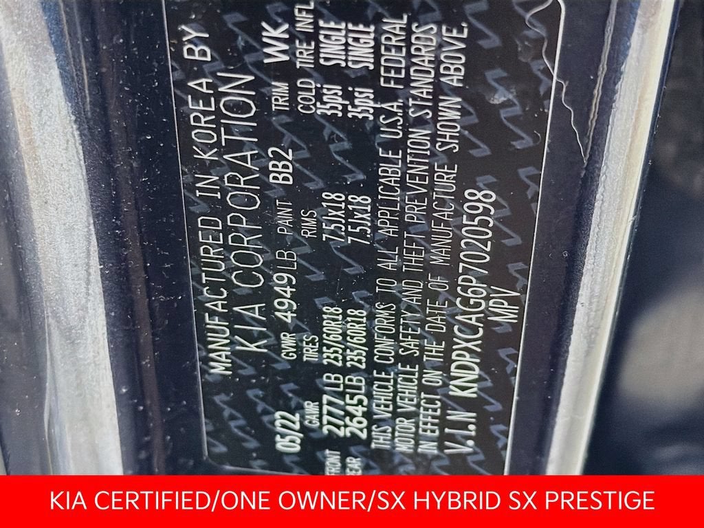 2023 Kia Sportage Hybrid SX-Prestige
