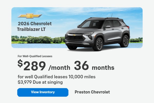 2026 Chevrolet Trailblazer LT