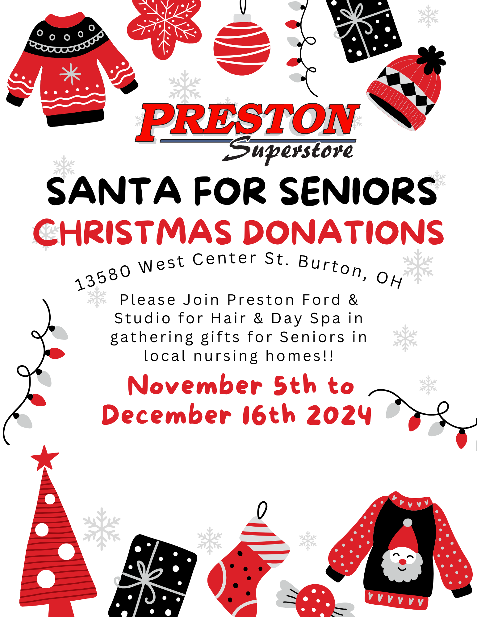 Santa for Seniors