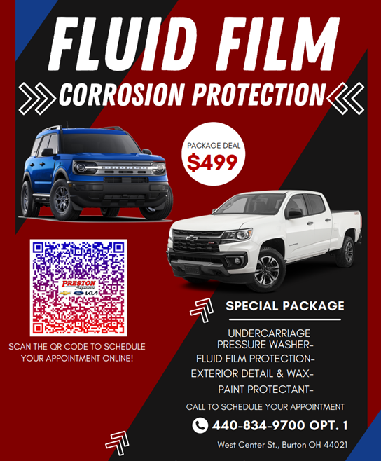 Preston Chevrolet in Burton OH