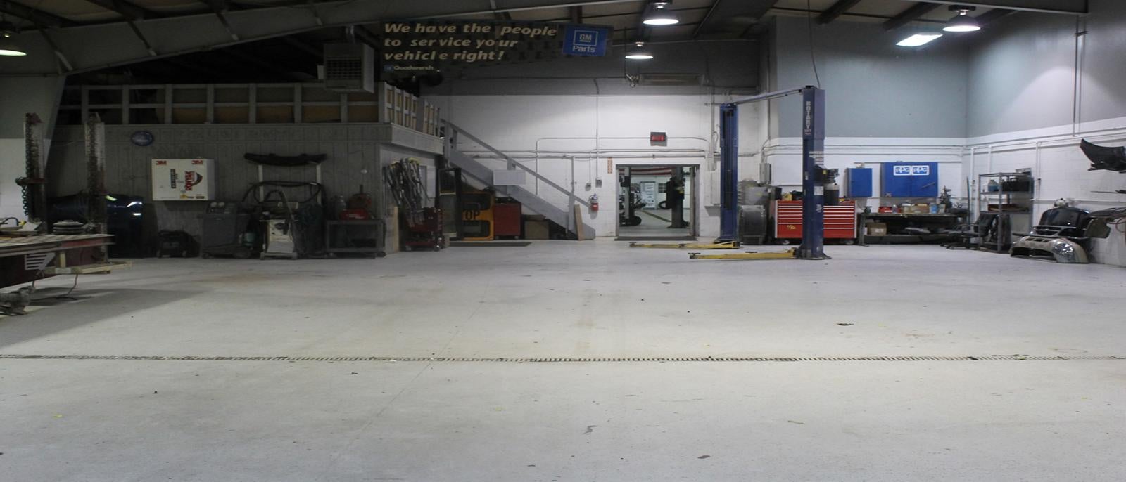 Collision Center at Preston Chevrolet